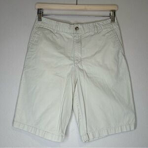 Polo by Ralph Lauren‎ Boy’s Cream Flat Front Shorts Chino Size 18